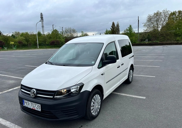 Volkswagen Caddy cena 42100 przebieg: 232400, rok produkcji 2017 z Krotoszyn małe 352